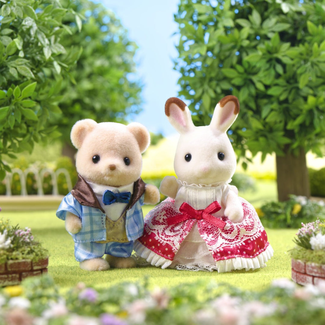 Calico Critters Anniversary Friends Set -Freya &amp; Theo