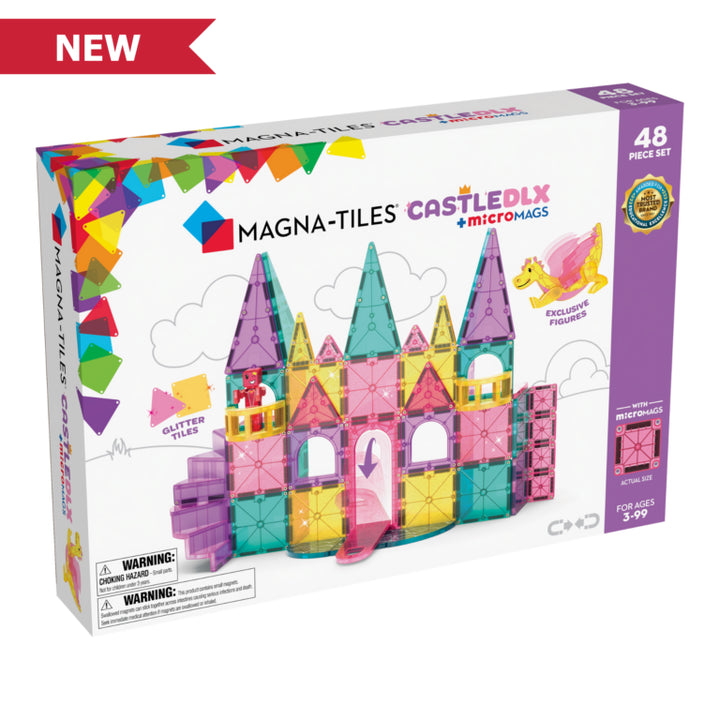 Magna-Tiles Deluxe Castle 48 Piece Set