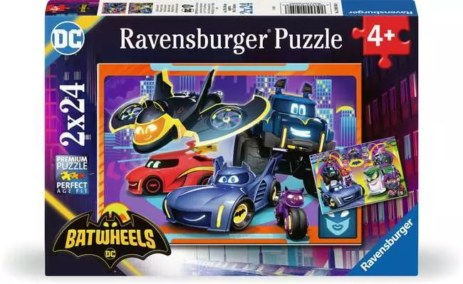 Ravensburger Batman Batwheels 2x24pc Puzzle