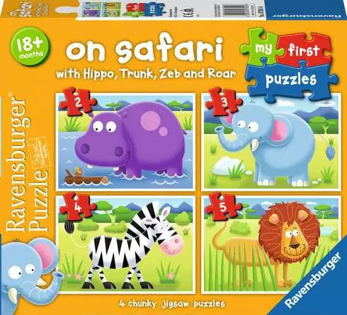 Ravensburger On Safari My First Puzzles