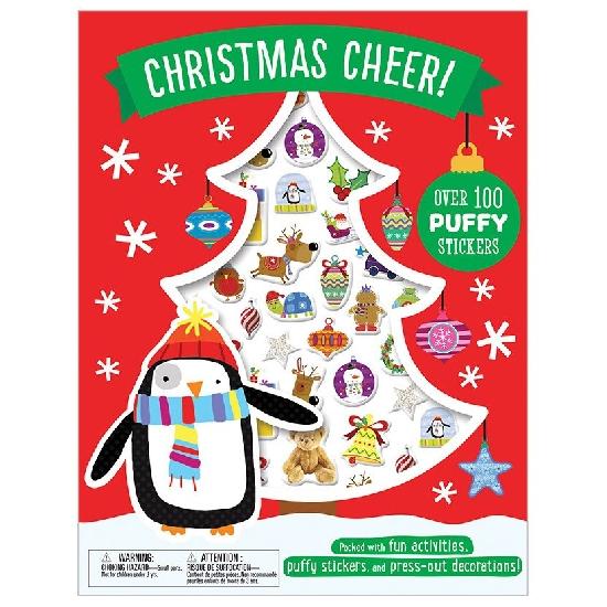 Christmas Cheer Puffy Sticker Book