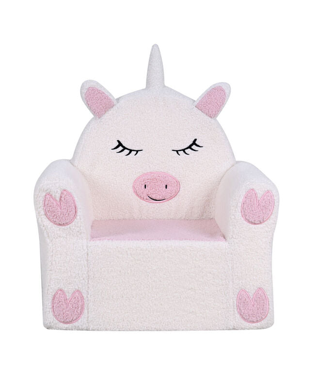 Little Loungers Plush Chair- Unicorn