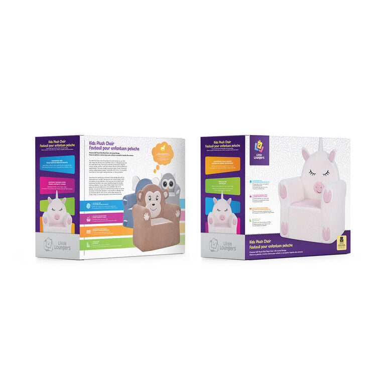 Little Loungers Plush Chair- Unicorn