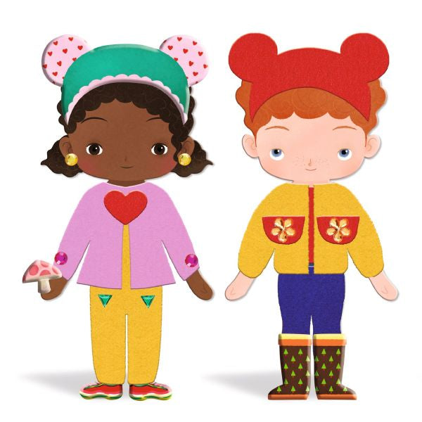 Djeco Little Soft Dress-Up Collage Kit