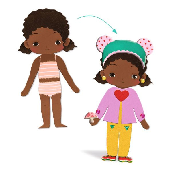 Djeco Little Soft Dress-Up Collage Kit