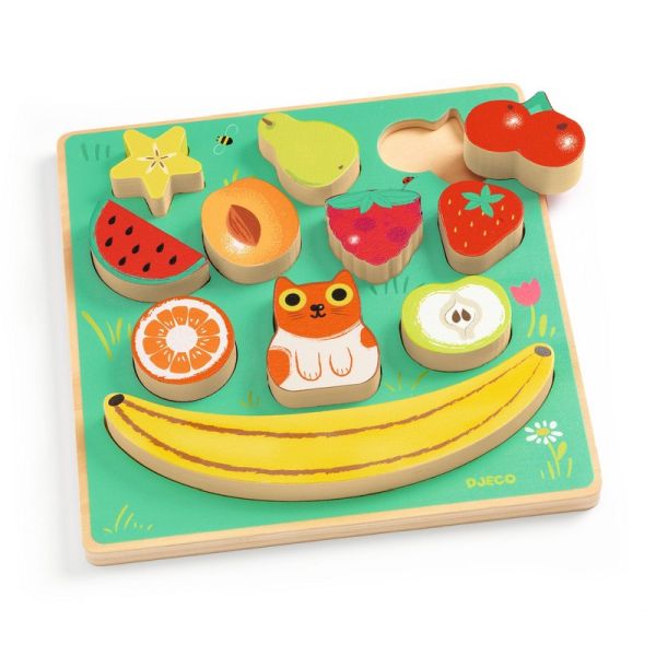 Djeco Puzz & Boom Happy Wooden Puzzle