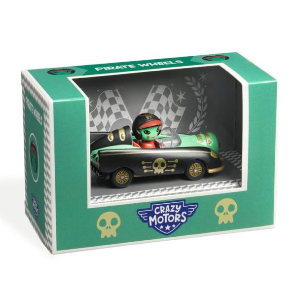 Djeco Crazy Motors Pirate Wheels