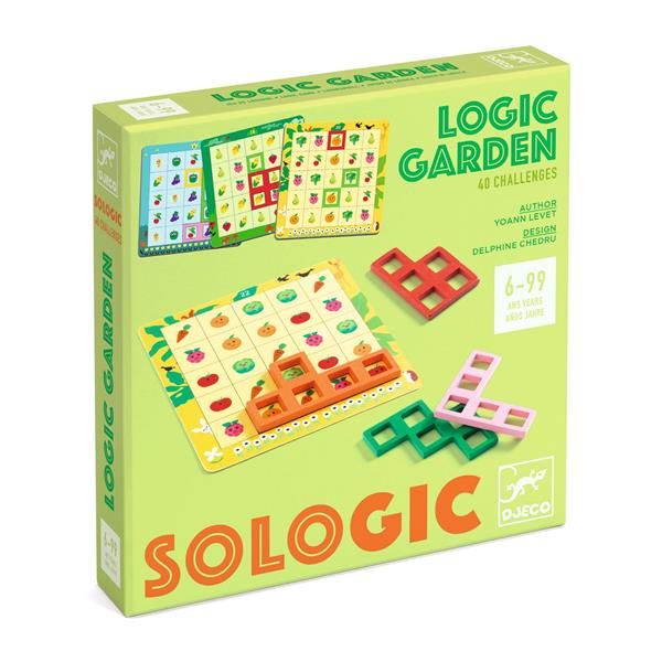 Djeco Sologic Logic Garden Solitaire Game