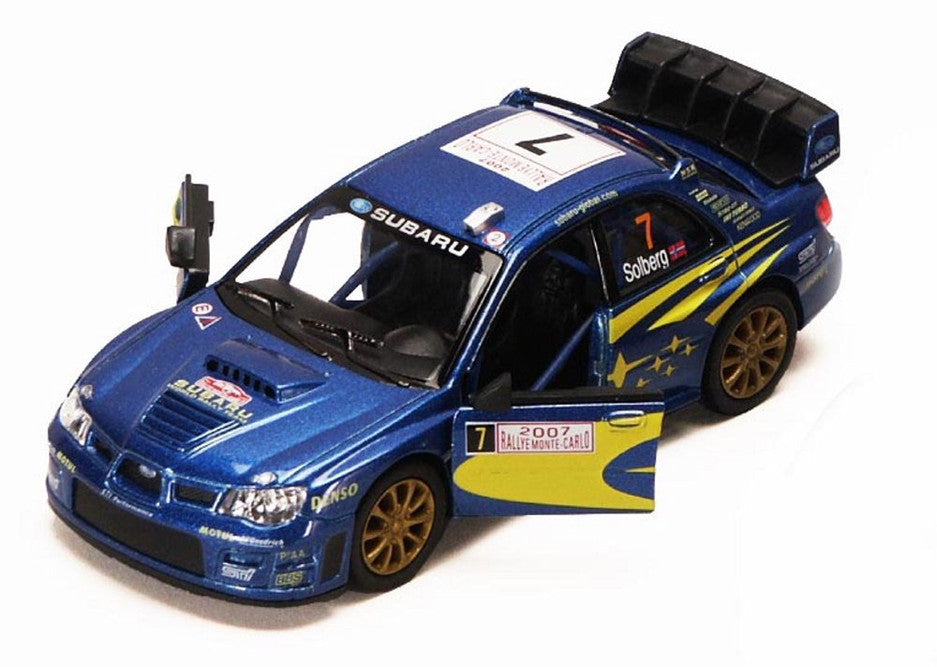 Kinsmart 5" 2007 Subaru Impreza WRC Die Cast Pull Back Vehicle