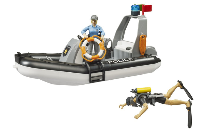 RAM 2500 Police Pickup with L+S Module, Trailer and Boat