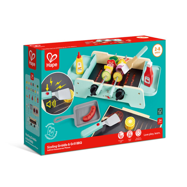 Hape Sizzling Griddle &amp; Grill BBQ Set