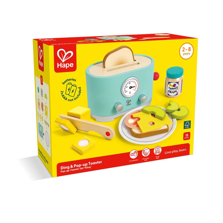 Hape Ding & Pop-Up Toaster