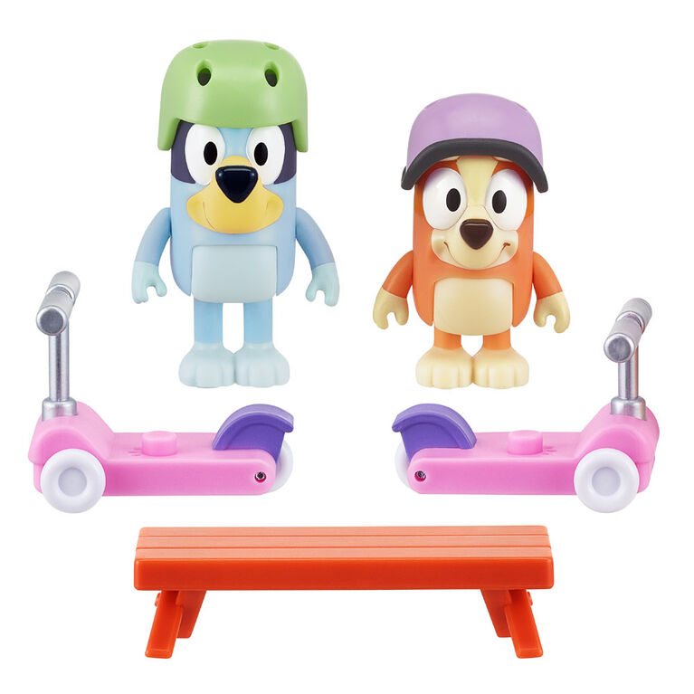 Bluey & Bingo's Scooter Fun
