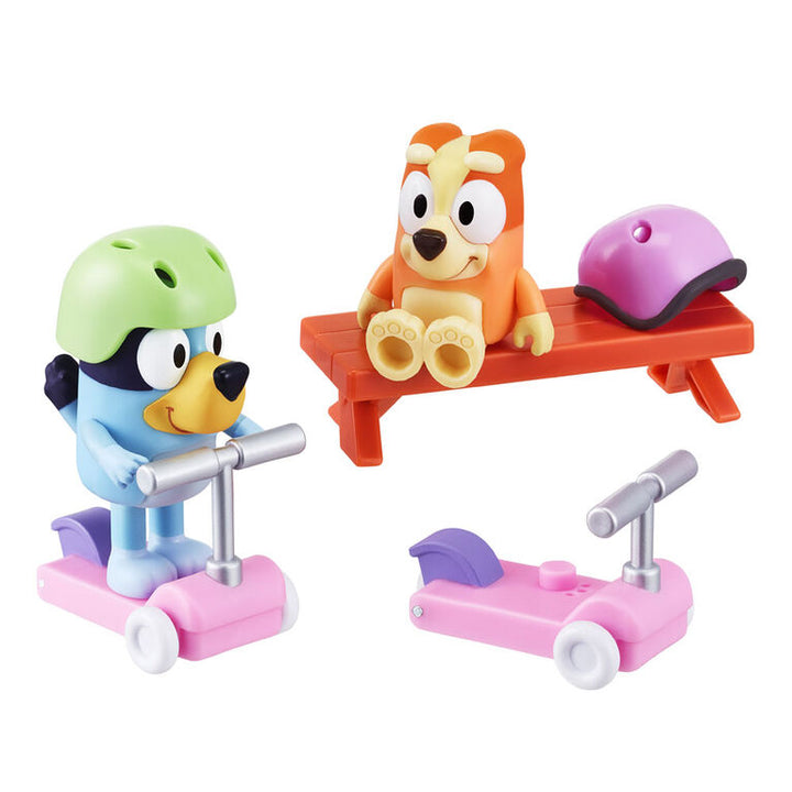 Bluey & Bingo's Scooter Fun