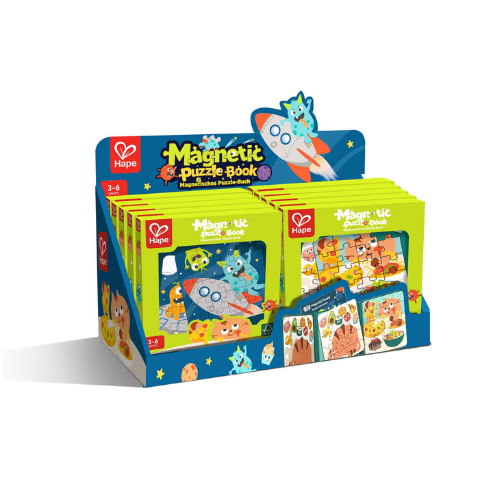Hape Magnetic Puzzle Book Assortment