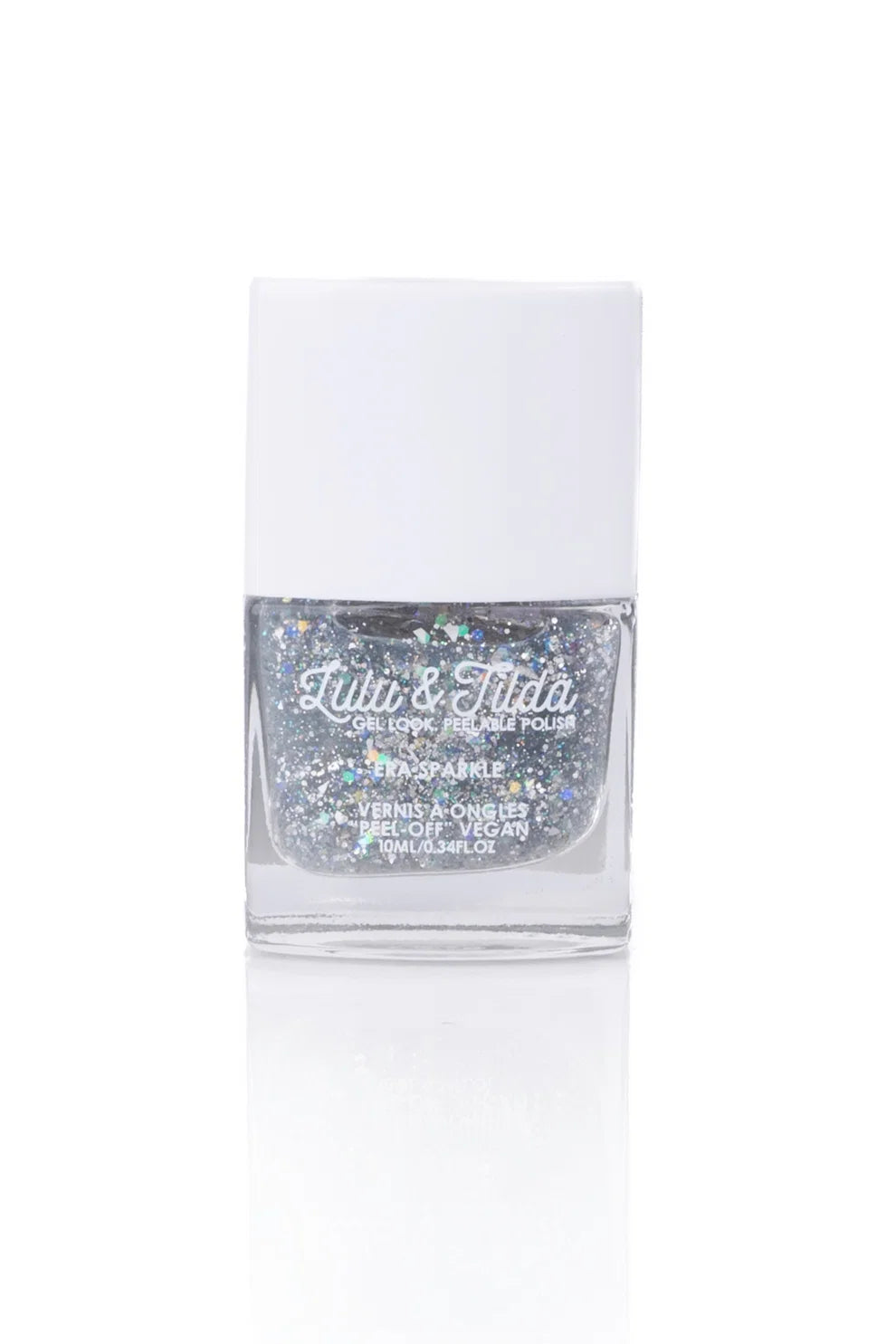 Shimmering Showgirl Nail Polish Set With Nail Stickers
