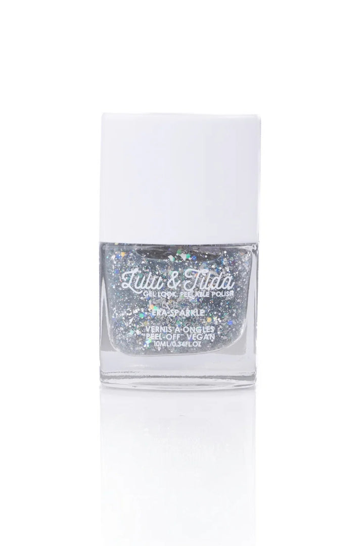 Shimmering Showgirl Nail Polish Set With Nail Stickers