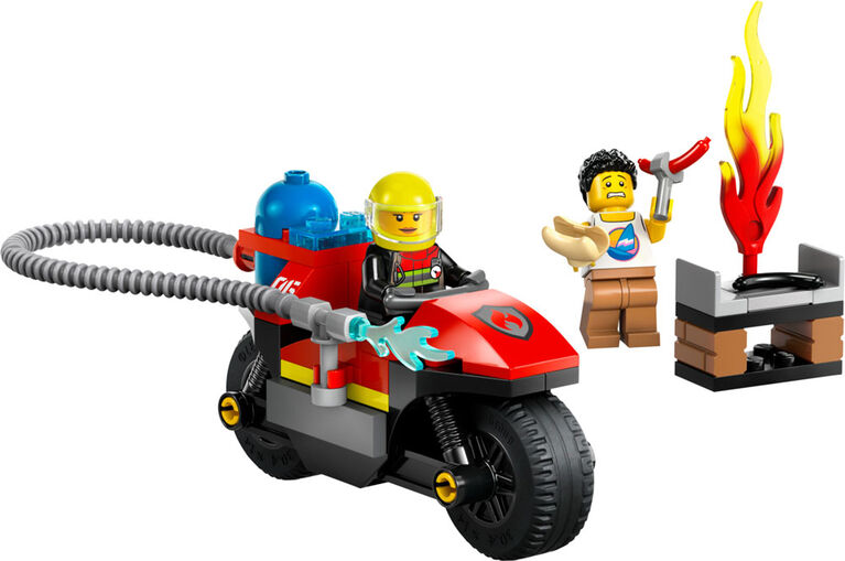 Lego City Fire Rescue Motorcycle