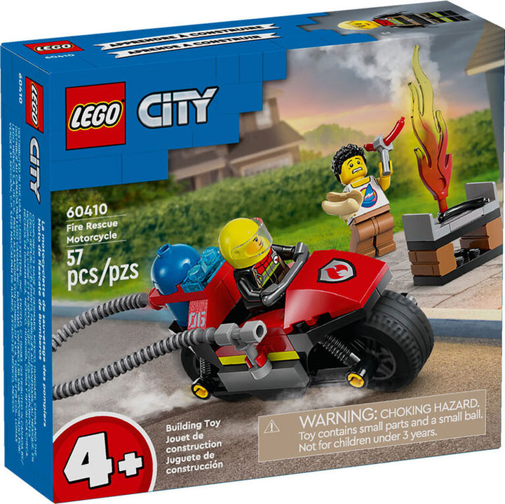 Lego City Fire Rescue Motorcycle