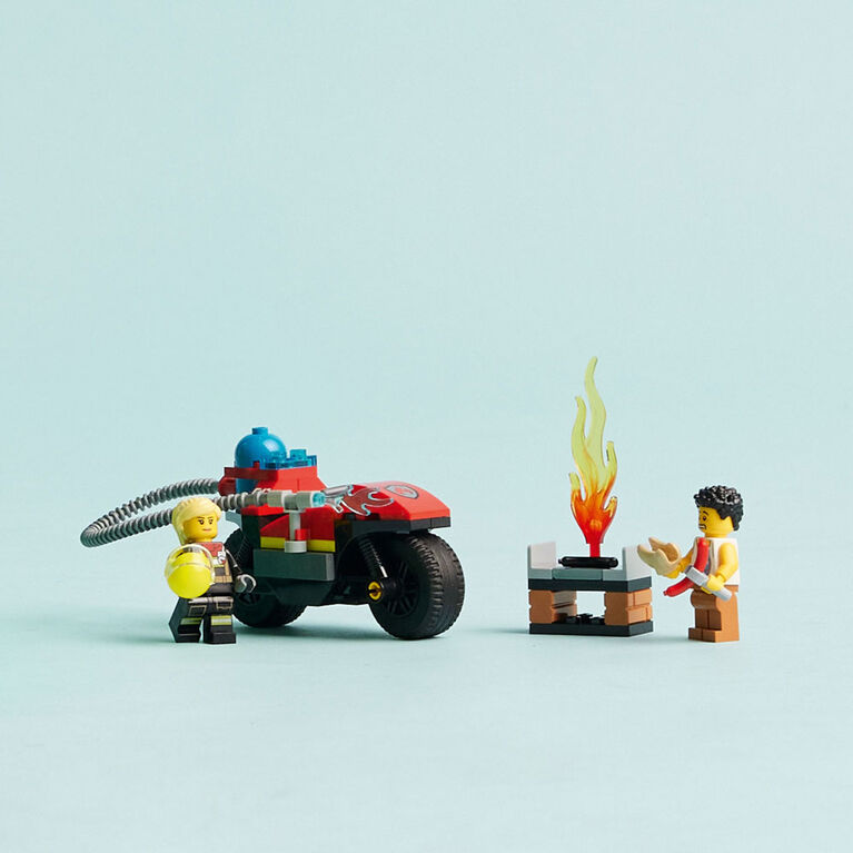 Lego City Fire Rescue Motorcycle