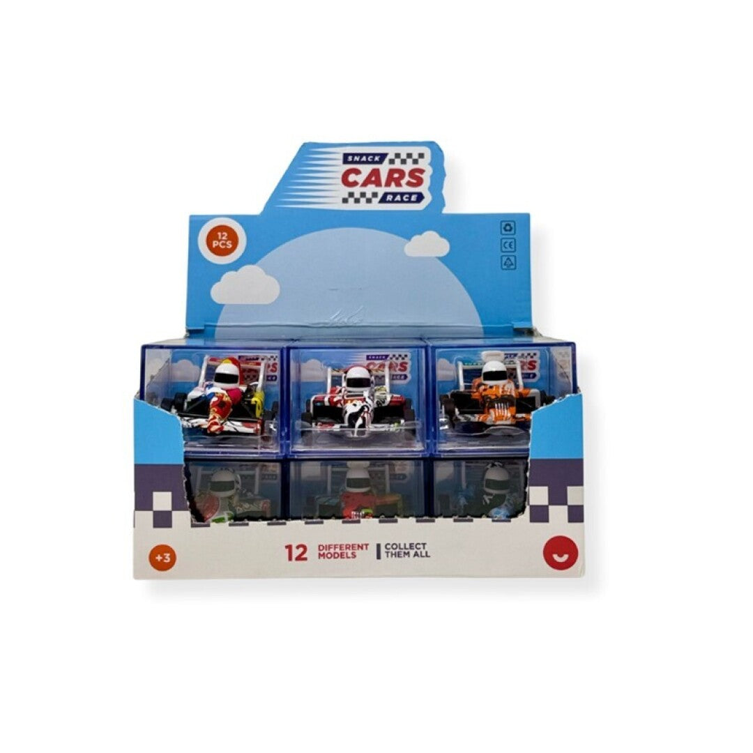 Snack Cars Pull-Back Die Cast Vehicle Assortment