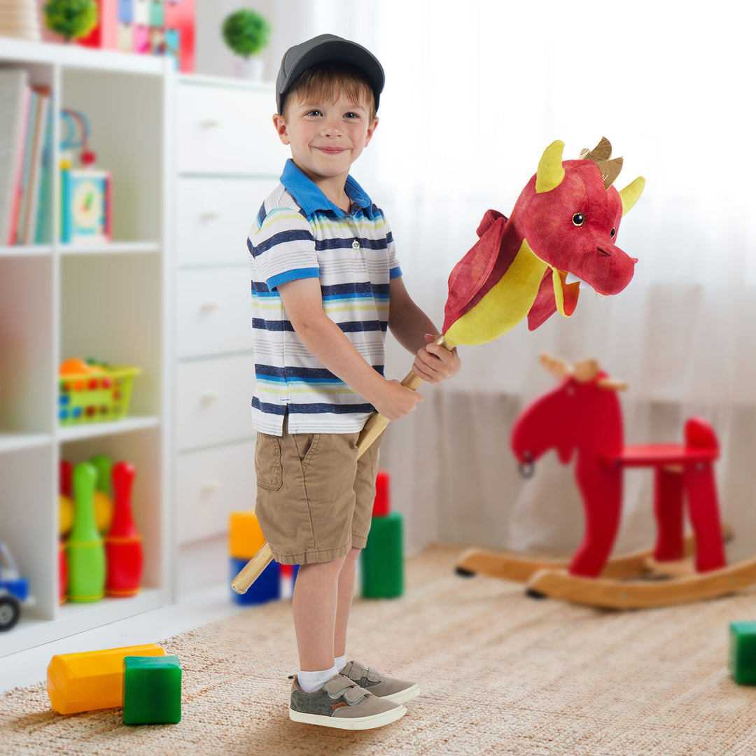 Flaming Dragon Hobby Horse (AKA Blue Jays Home Run Dragon)