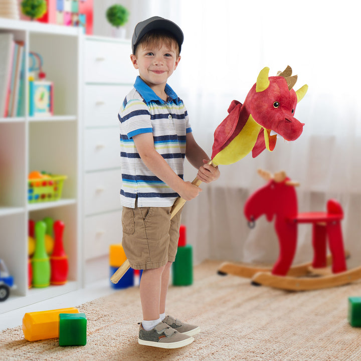 Flaming Dragon Hobby Horse (AKA Blue Jays Home Run Dragon)