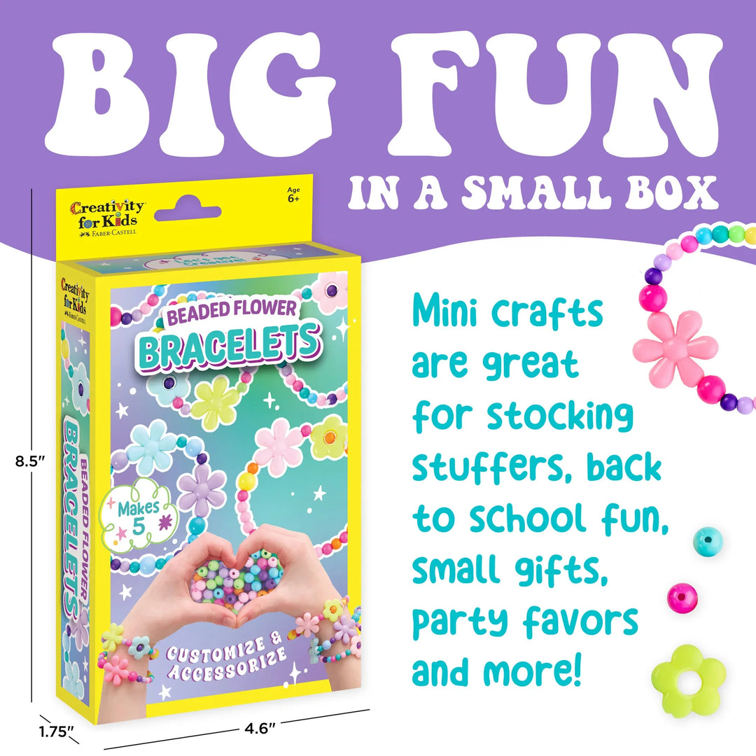 Beaded Flowers Bracelet Mini Kit
