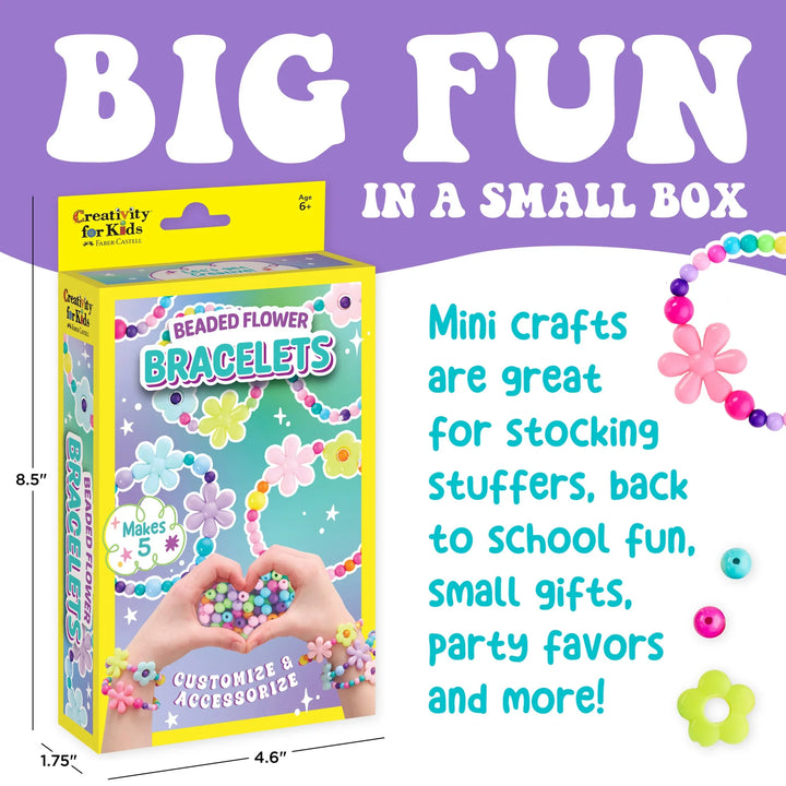 Beaded Flowers Bracelet Mini Kit