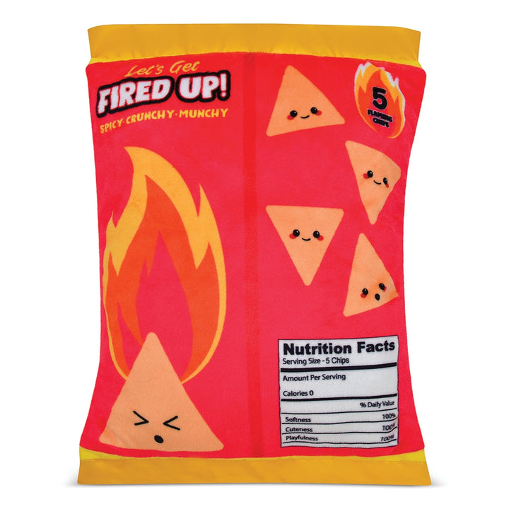 Fired Up! Chips Fleece Plush Pillow