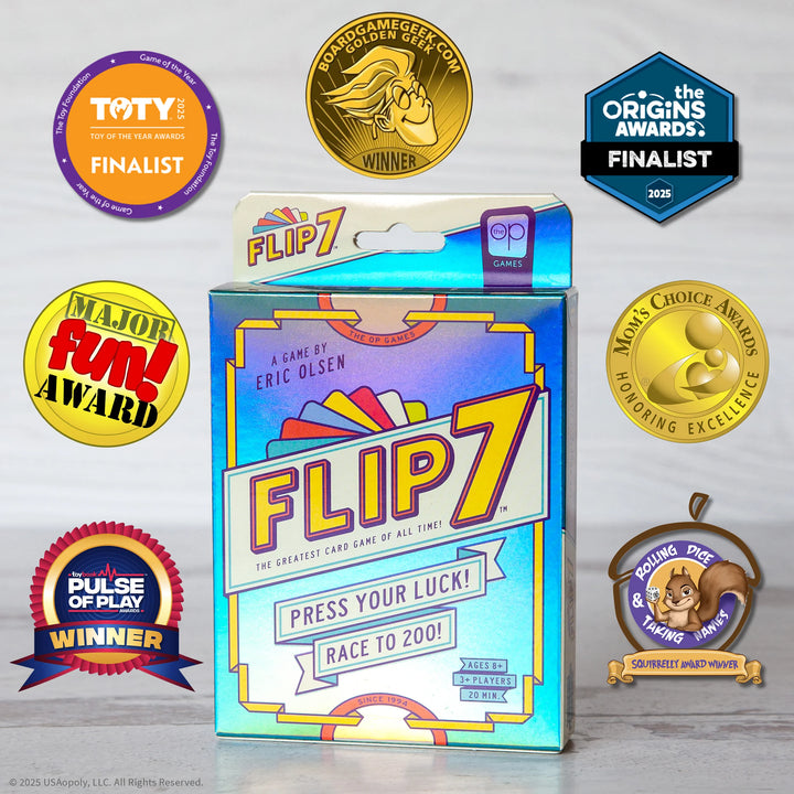 Flip 7 Card Game - 2nd Edition