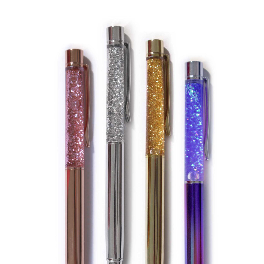 Fancy Pants Floating Glitter Metal Pen