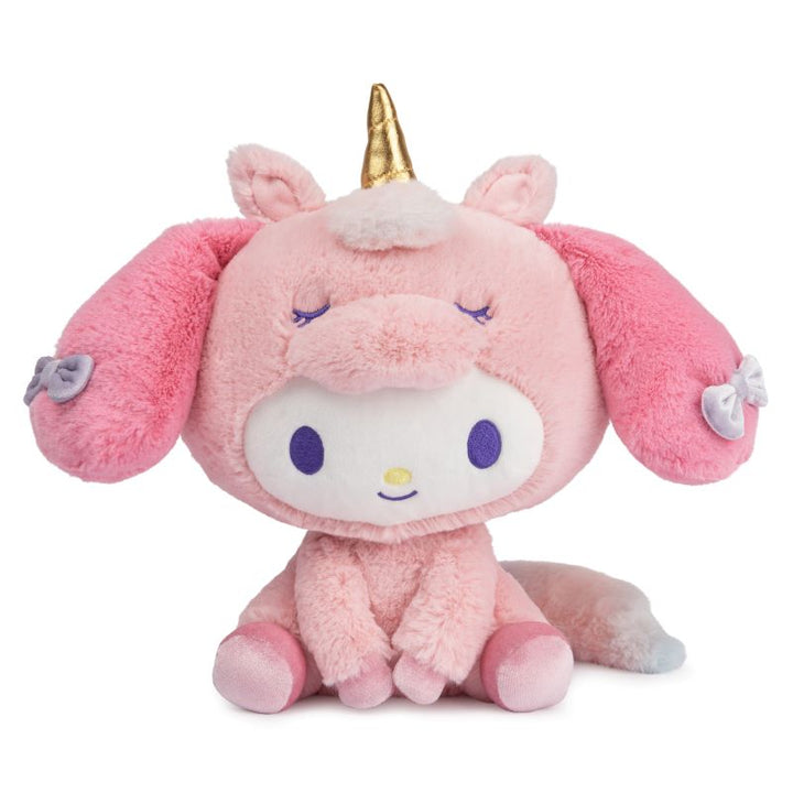 GUND Hello Kitty Sanrio My Melody Unicorn 9" Plush