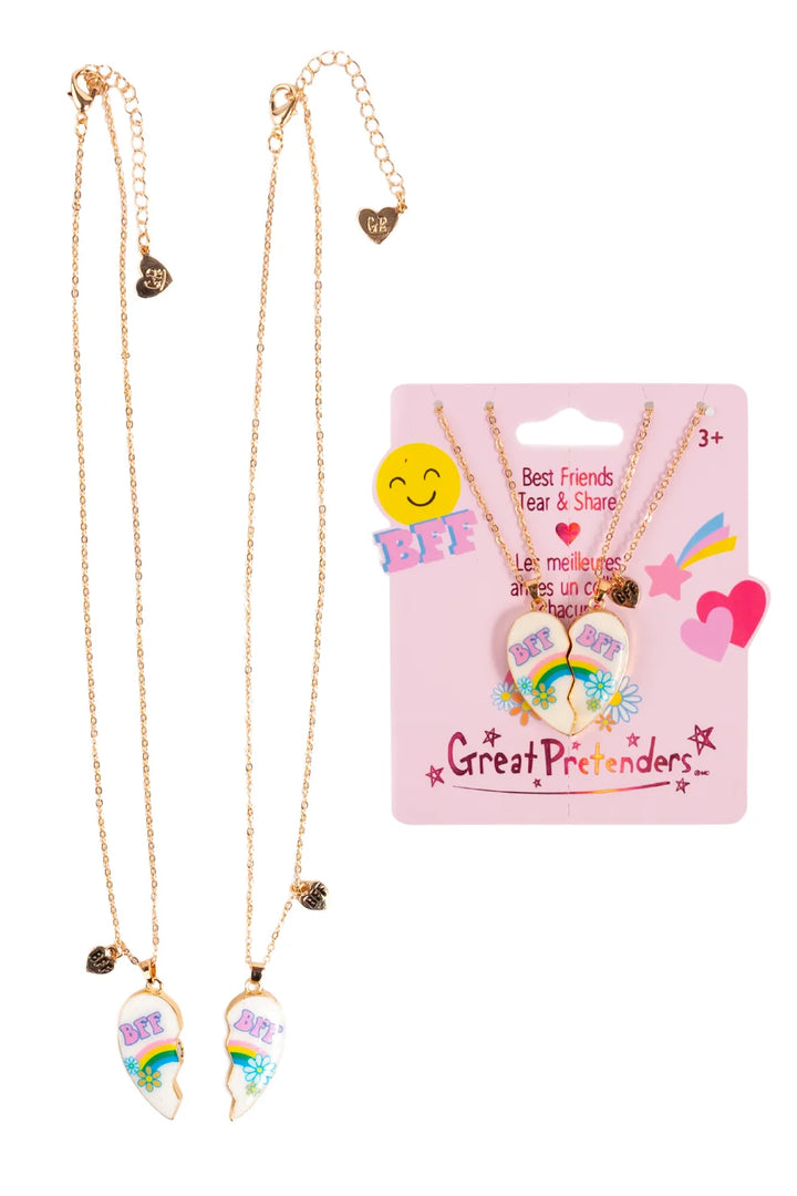 Bodacious Besties Tear &amp; Share Necklaces