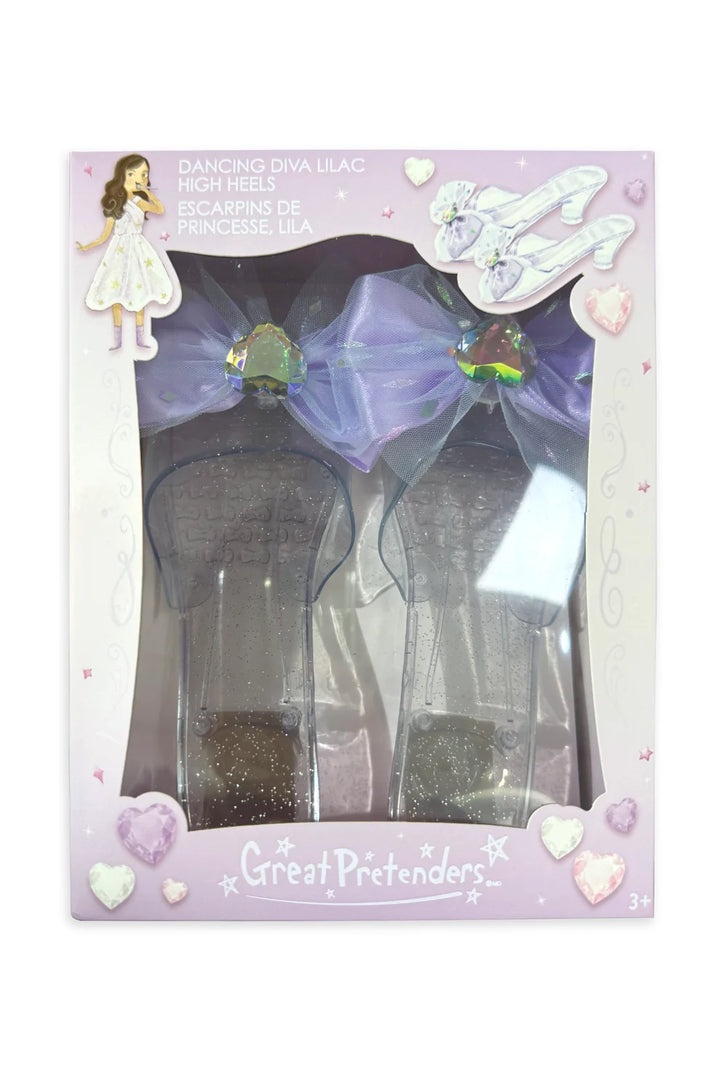 Dancing Diva Lilac High Heels