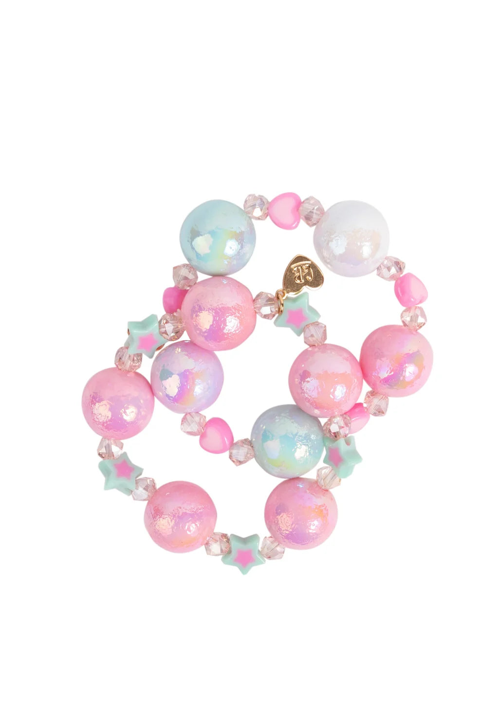 Stars &amp; Hearts Bobble Bracelet