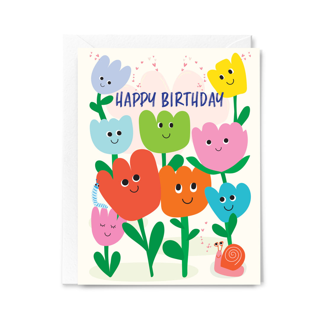Silly Garden Birthday Card