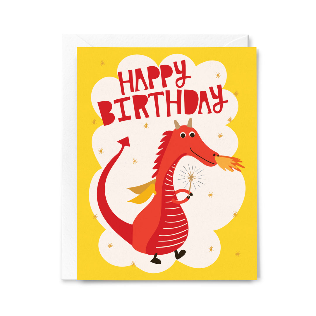 Birthday Dragon Birthday Card