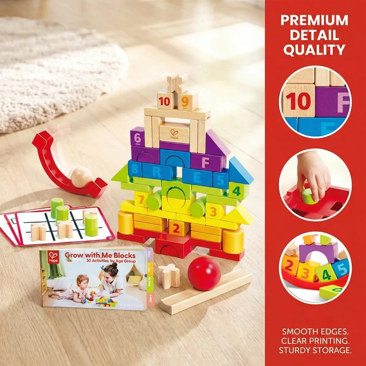 Hape Grow With Me Blocks