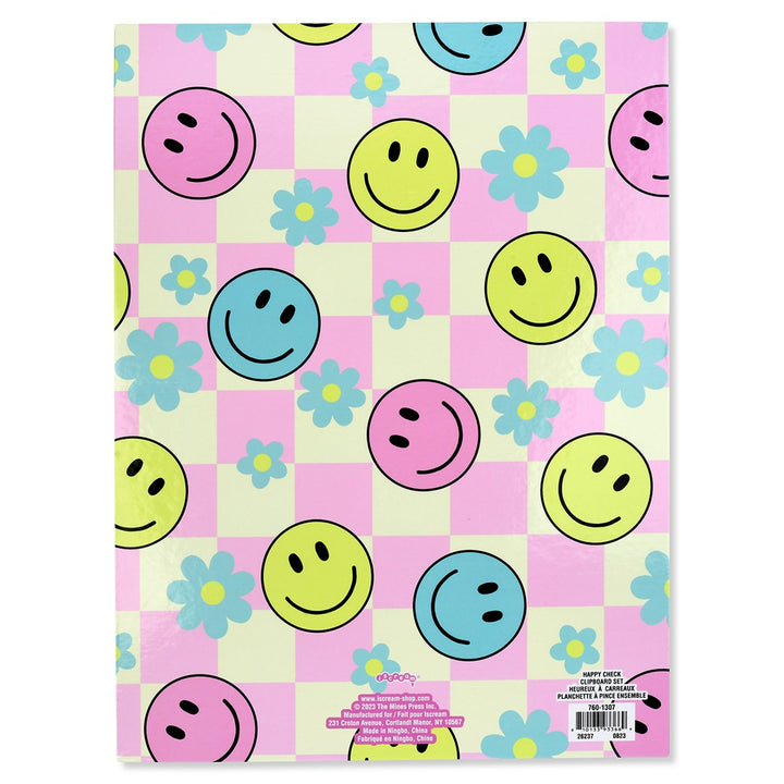 Iscream Happy Check Clipboard Set