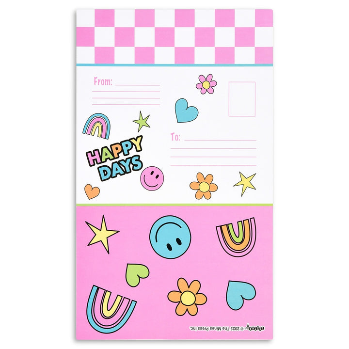 Iscream Happy Days Foldover Stationery