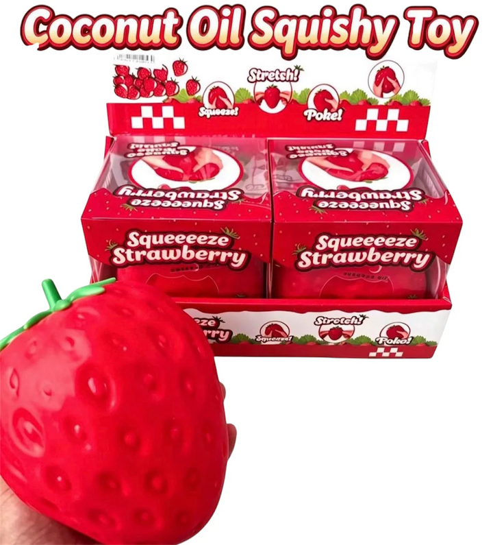 Jumbo Strawberry Vasa Squishy