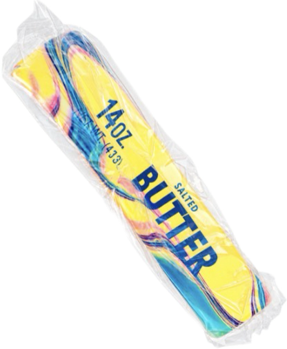GIANT Slow Rise Large Squishy Rainbow Butter