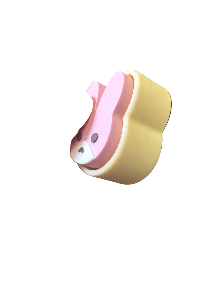 3D Printed Bunny Fidget Clickers