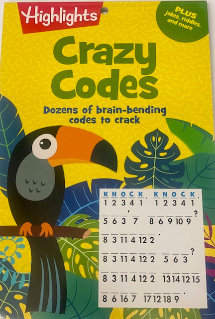 Highlights Crazy Codes: Dozens Of Brain-bending Codes To Crack