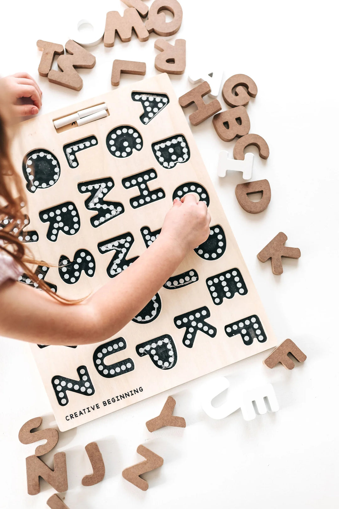 Puzzle Tracer Upper Case Alphabet