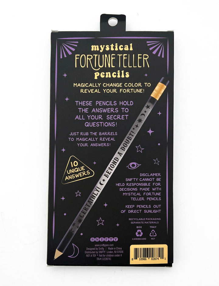 Magic Reveal Mystical Fortune Teller Pencil Set