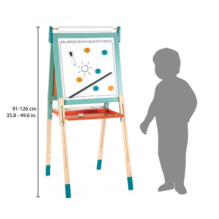 Janod Adjustable All-In-One Easel