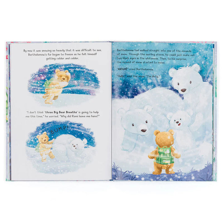 Jellycat Bartholomew Bear And The Snow Giants Book