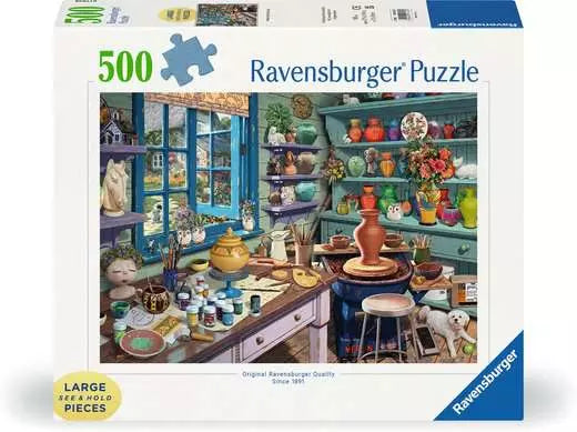 Ravensburger Pottery Studio Sanctuary 500PC Puzzle